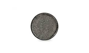 Ona Gravel Teller 27cm schwarz